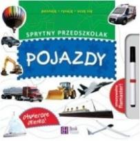 Okładka książki Sprytny przedszkolak. Pojazdy