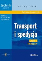 Okładka książki Transport i spedycja cz. 1 DIFIN