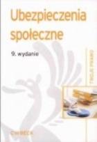 Okładka książki Ubezpieczenia społeczne
