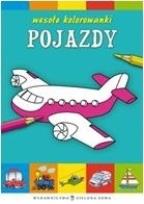Okładka książki Wesołe kolorowanki - Pojazdy