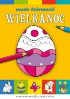 Okładka książki Wesołe kolorowanki - Wielkanoc