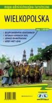 Okładka książki Województwo wielkopolskie-mapa turystyczno-administracyjna