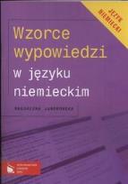 Okładka książki Wzorce wypowiedzi w języku niemieckim