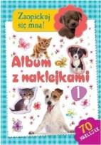 Okładka książki Zaopiekuj się mną. Album z naklejkami cz.1