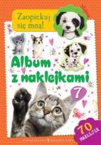 Okładka książki Zaopiekuj się mną. Album z naklejkami cz.7