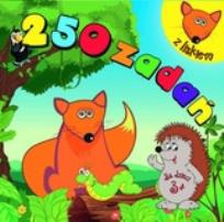 Okładka książki 250 zadań z liskiem