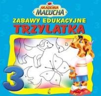 Okładka książki Akademia malucha - zabawy 3latka