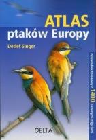 Okładka książki Atlas ptaków Europy