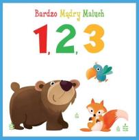 Okładka książki Bardzo mądry maluch. 1 2 3