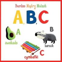 Okładka książki Bardzo mądry maluch. A B C