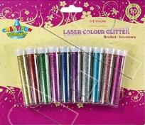 Okładka książki Brokat laserowy 10 szt