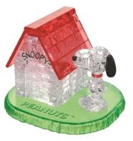 Opakowanie Crystal puzzle Snoopy z budą