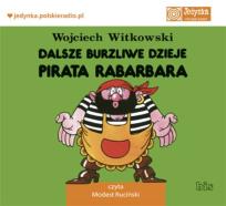 Okładka książki Dalsze burzliwe dzieje pirata Rabarbara audiobook