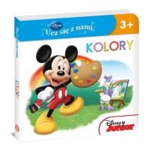 Okładka książki Disney ucz się z nami. Kolory