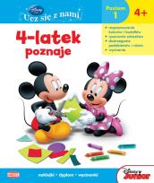 Okładka książki Disney Ucz się z nami.Klub...4-latek poznaje