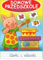 Okładka książki Domowe przedszkole ze świnką Różą
