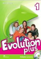 Okładka książki Evolution Plus 1 SB + CD MACMILLAN