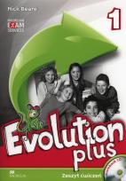 Okładka książki Evolution Plus 1 WB MACMILLAN