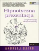 Okładka książki Hipnotyczna prezentacja w sprzedaży bezpośredniej.