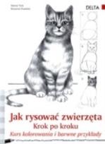 Okładka książki Jak rysować zwierzęta. Krok po kroku.