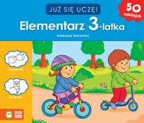 Okładka książki Już się uczę. Elementarz 3-latka