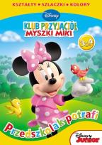 Okładka książki Klub Przyjaciół Myszki Miki Przedszkolak potrafi 3-4 lata