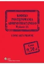 Okładka książki Kodeks postępowania administracyjnego