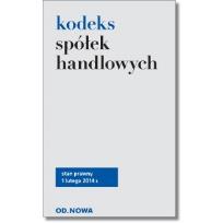 Okładka książki Kodeks spółek handlowych