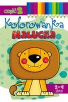 Okładka książki Kolorowanka malucha część 2 LITERKA