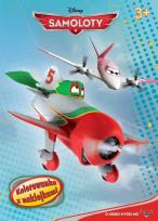 Okładka książki Kolorowanka z naklejkami - Samoloty