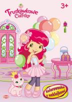 Okładka książki Kolorowanka z naklejkami - Truskawkowe ciastko