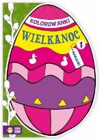 Okładka książki Kolorowanki wielkanocne cz. 1