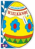Okładka książki Kolorowanki wielkanocne cz. 2
