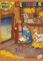 Okładka książki Kolorowanki-W stajence