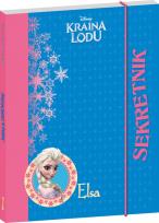 Okładka książki Kraina Lodu. Elsa Sekretnik.