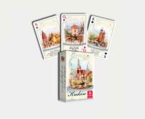 Opakowanie KRAKÓW AKWARELE - talia 55 kart