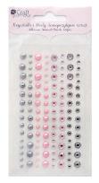 Opakowanie Kryształki i perły samoprzylepne modern chic (120 szt)