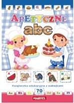 Okładka książki Książeczka z naklejkami - Apetyczne ABC