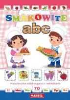 Okładka książki Książeczka z naklejkami - Smakowite ABC