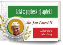 Okładka książki Leki z papieskiej apteki -  Lekarstwa dla duszy