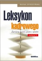 Okładka książki Leksykon kadrowego