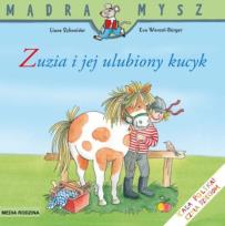Okładka książki Mądra mysz - Zuzia i jej ulubiony kucyk
