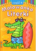 Okładka książki Malowanka - Literki cz. 4 LITERKA