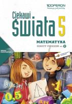 Okładka książki Matematyka SP 5/2 Ciekawi świata ćw w.2013 OPERON