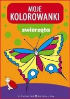 Okładka książki Moje kolorowanki. Zwierzęta