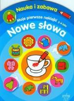 Okładka książki Moje pierwsze naklejki - Nowe słowa