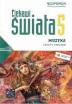 Okładka książki Muzyka SP 5 Ciekawi świata ćw w.2013 OPERON