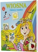 Okładka książki Naklejanki - Wiosna Zabawa i nauka