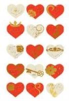 Okładka książki Naklejki premium - serca