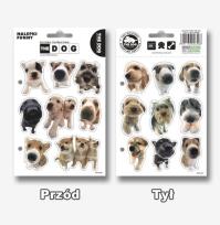 Opakowanie Nalepki funny The dog